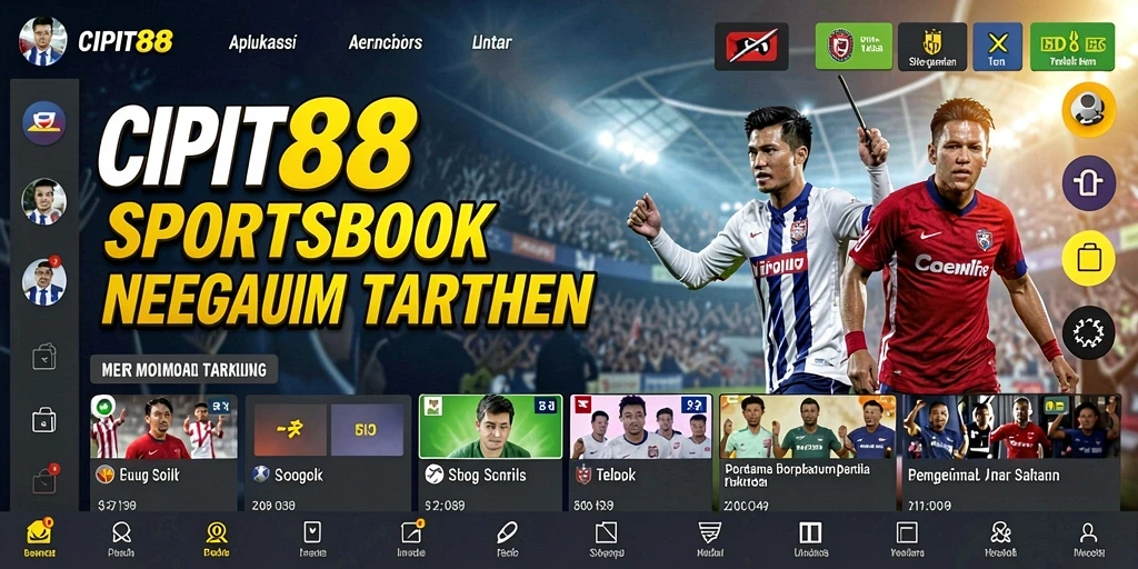 Tampilan menarik dari gameplay Sportsbook di CIPIT88.