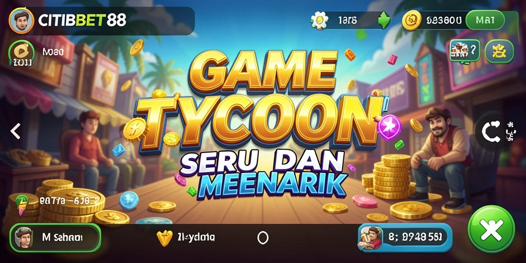 Tampilan gameplay CITIBET88 yang menarik dan interaktif di layar utama.