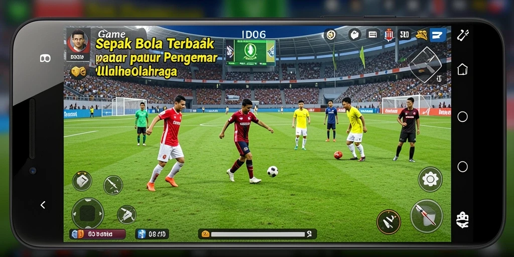 Tampilan gameplay utama D06 yang seru dan memikat.
