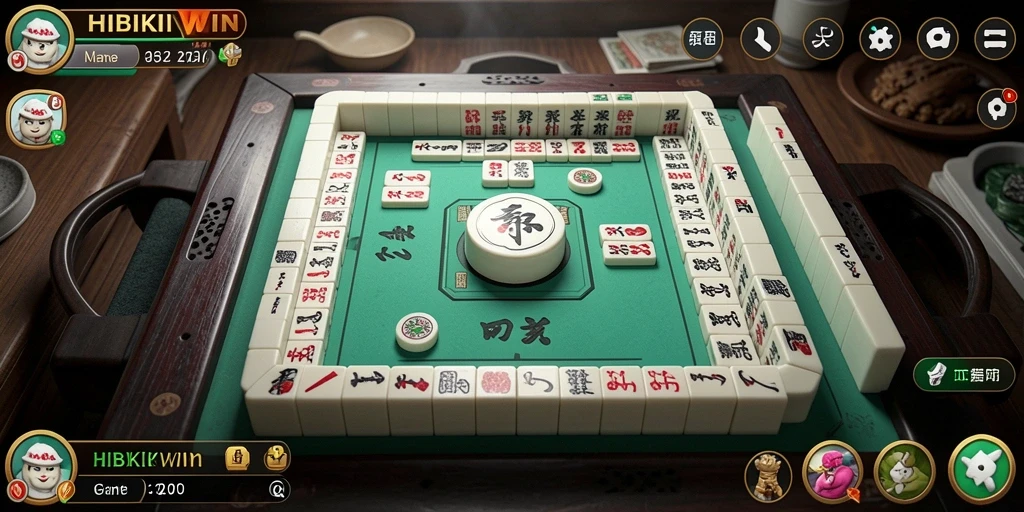 Tampilan gameplay HIBIKIWIN yang menarik dan seru.