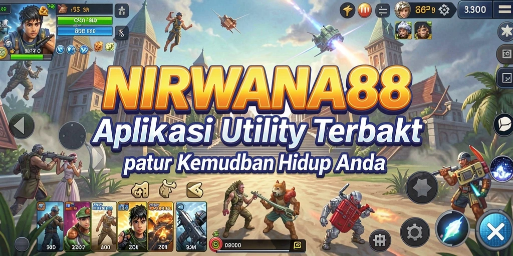 Tampilan antarmuka pengguna NIRWANA88 yang sederhana dan efisien.