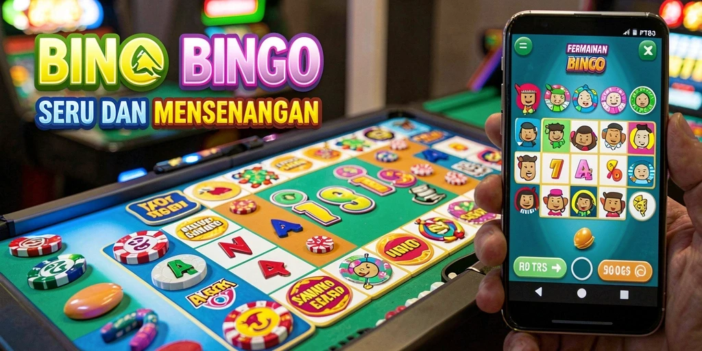 Tampilan gameplay seru Bingo di PT89 yang menggugah semangat.