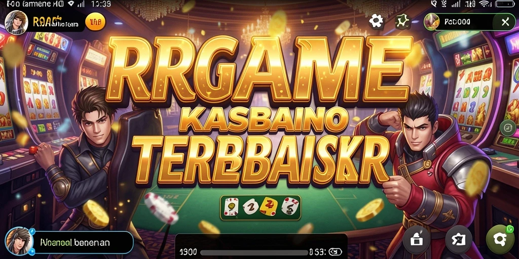 Tampilan menarik dari gameplay Kasino RPGAME dengan berbagai pilihan permainan.