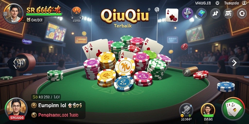 Tampilan gameplay QiuQiu yang menarik dan seru di SR6666.