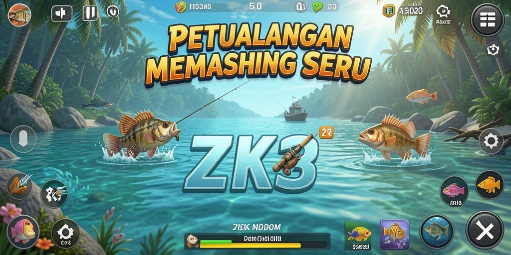 Tangkapan ikan besar di ZK3 dengan grafis menakjubkan.